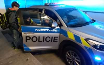 Exkurze u policie