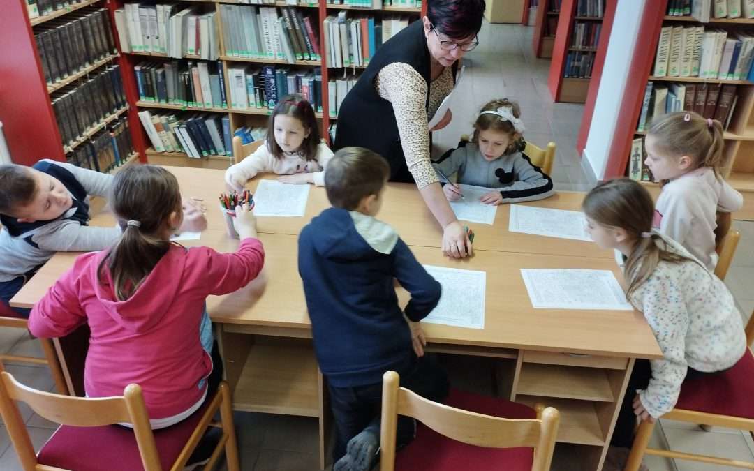 Prvňáčci zahájili nový rok v knihovně