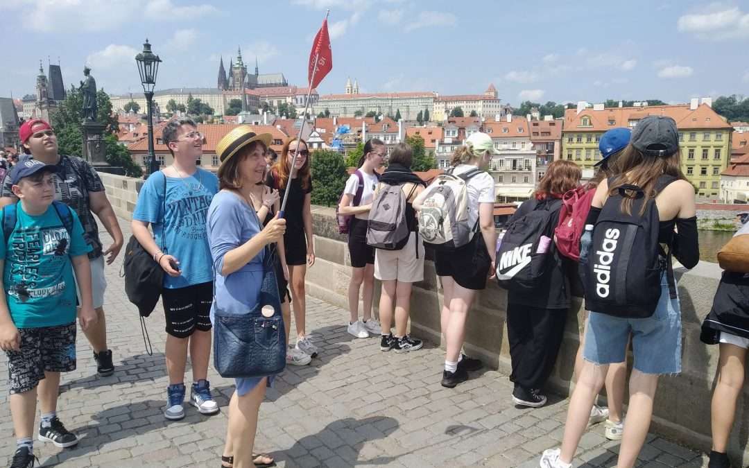 Osmáci poznávali Prahu