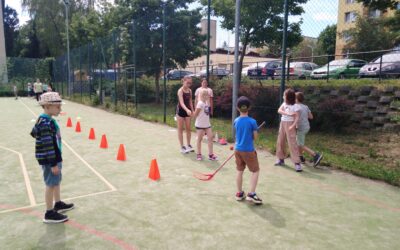 Ve školní družině se sportovalo