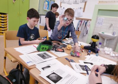 Projektový den Explorium.