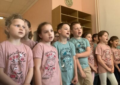Vystoupení dětí na Oddělení následné péče.