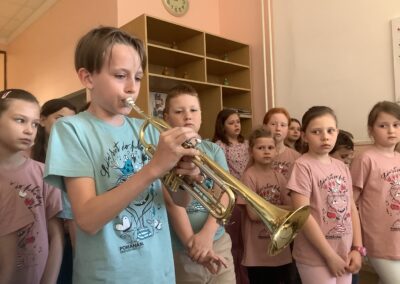 Vystoupení dětí na Oddělení následné péče.
