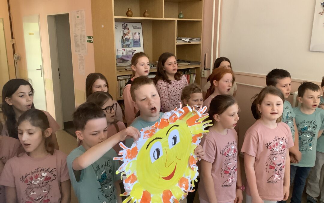 Vystoupení dětí na Oddělení následné péče.