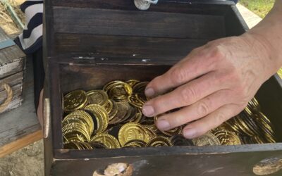 Pirátská plavba druháků na Baťově kanále