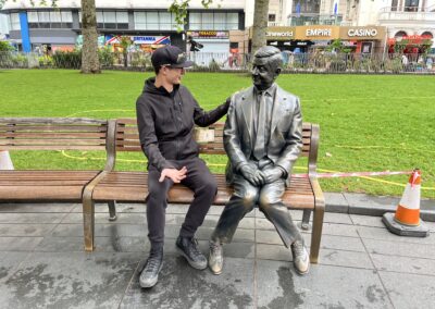 Pokec s Mr. Beanem.