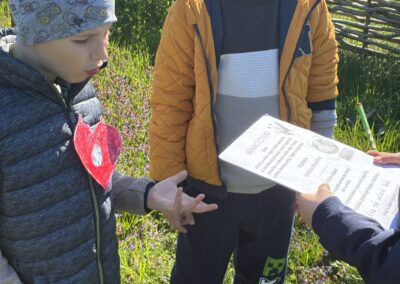 Den Země s prvňáčky.