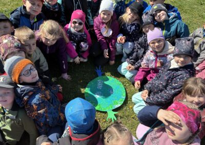 Den Země s prvňáčky.