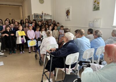 Den matek v nemocnici.