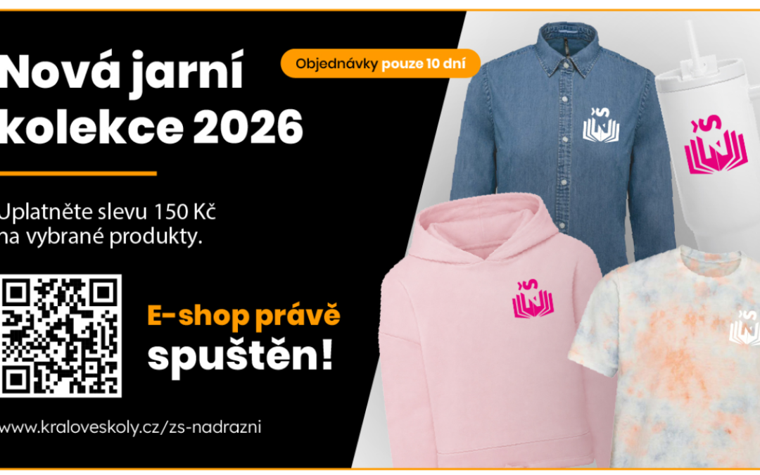 reklamní leták na eshop